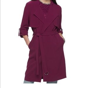 Jennifer Lopez trench coat. NWT. Sz.XS